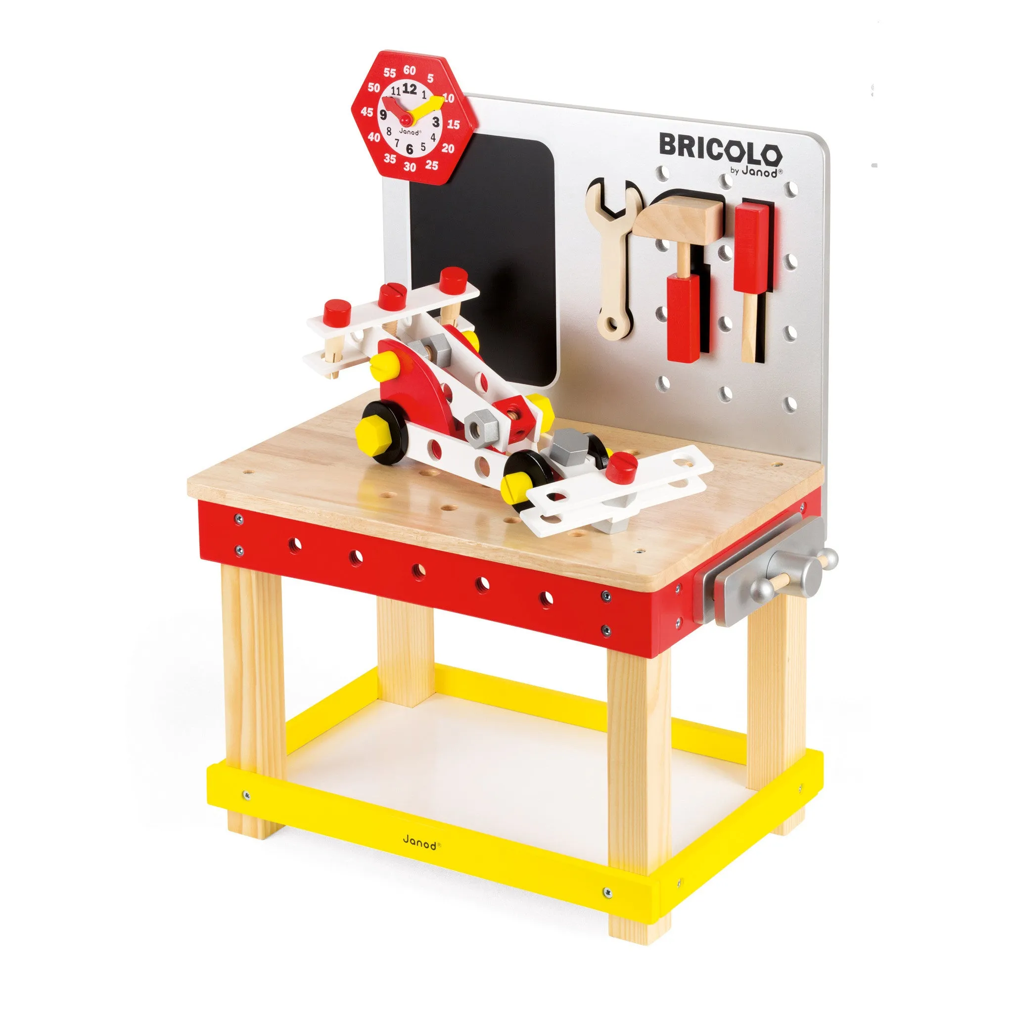 Janod Redmaster Bricolo DIY Giant Magnetic Workbench