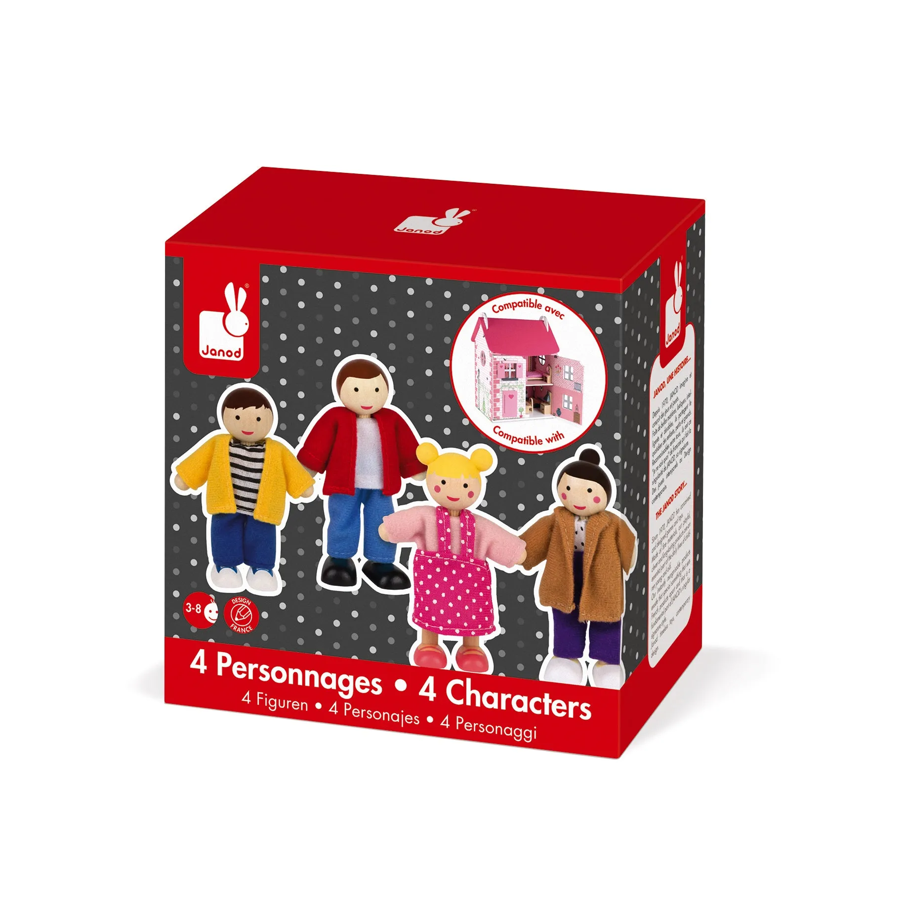 Janod Set of Characters for Doll's House