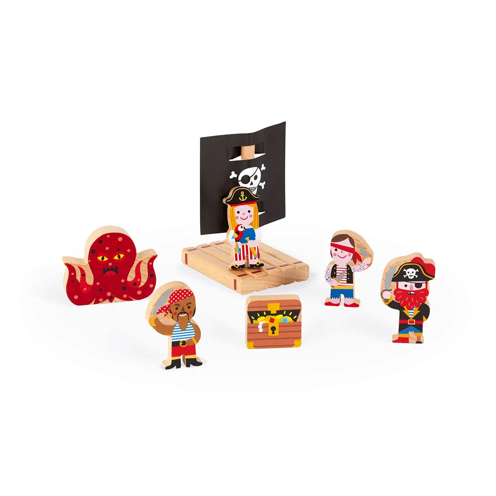 Janod Story Pirate Ship