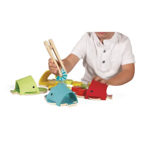 Janod Whales Colour Matching Game