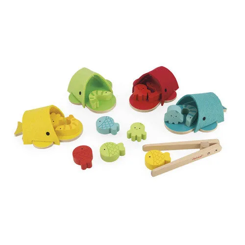Janod Whales Colour Matching Game