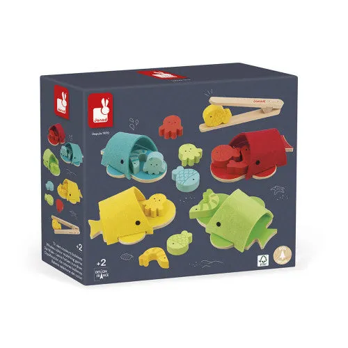 Janod Whales Colour Matching Game