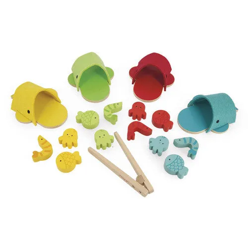 Janod Whales Colour Matching Game