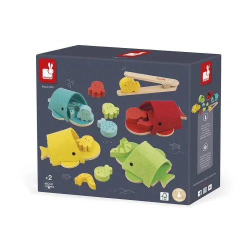 Janod Whales Colour Matching Game