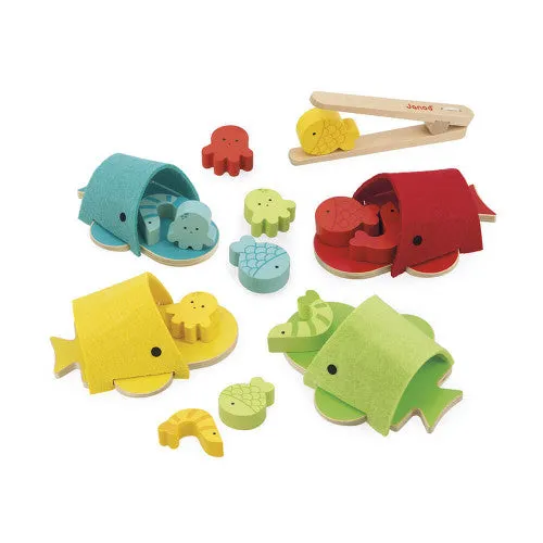 Janod Whales Colour Matching Game