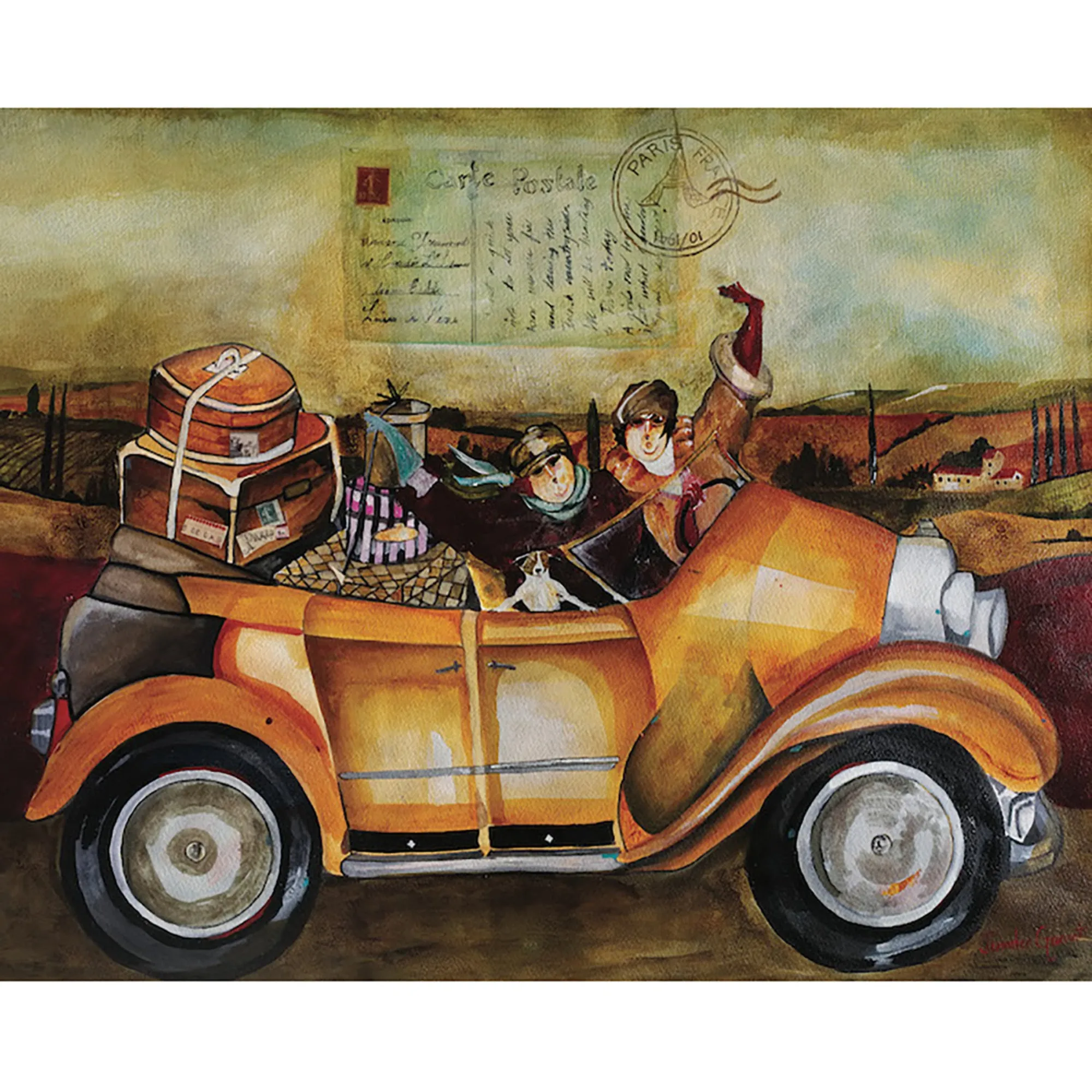 Jennifer Garant Road Trip in France 1000-Piece Premium Puzzle