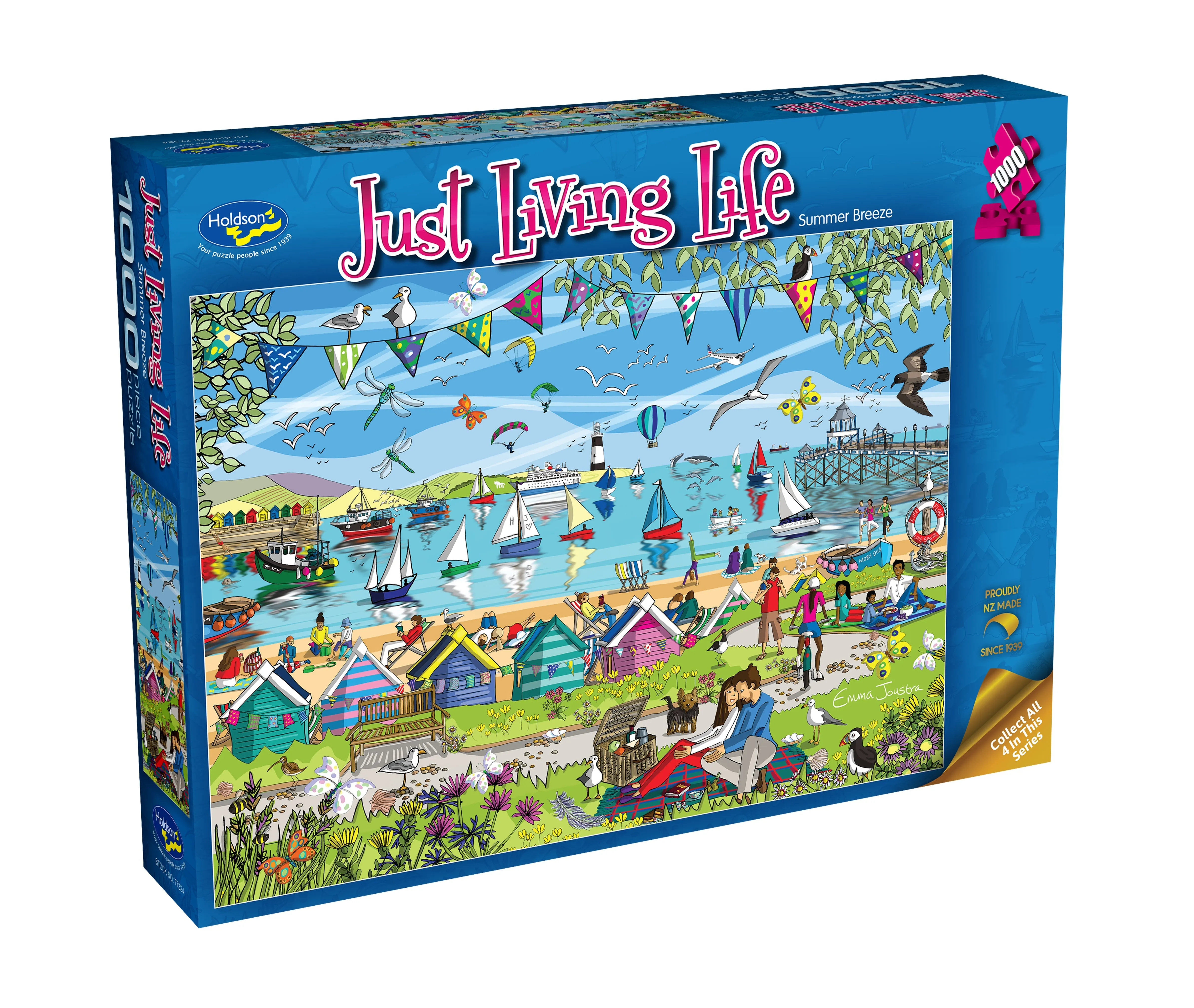 Just Living Life 1000 Piece Puzzle Summer Breeze