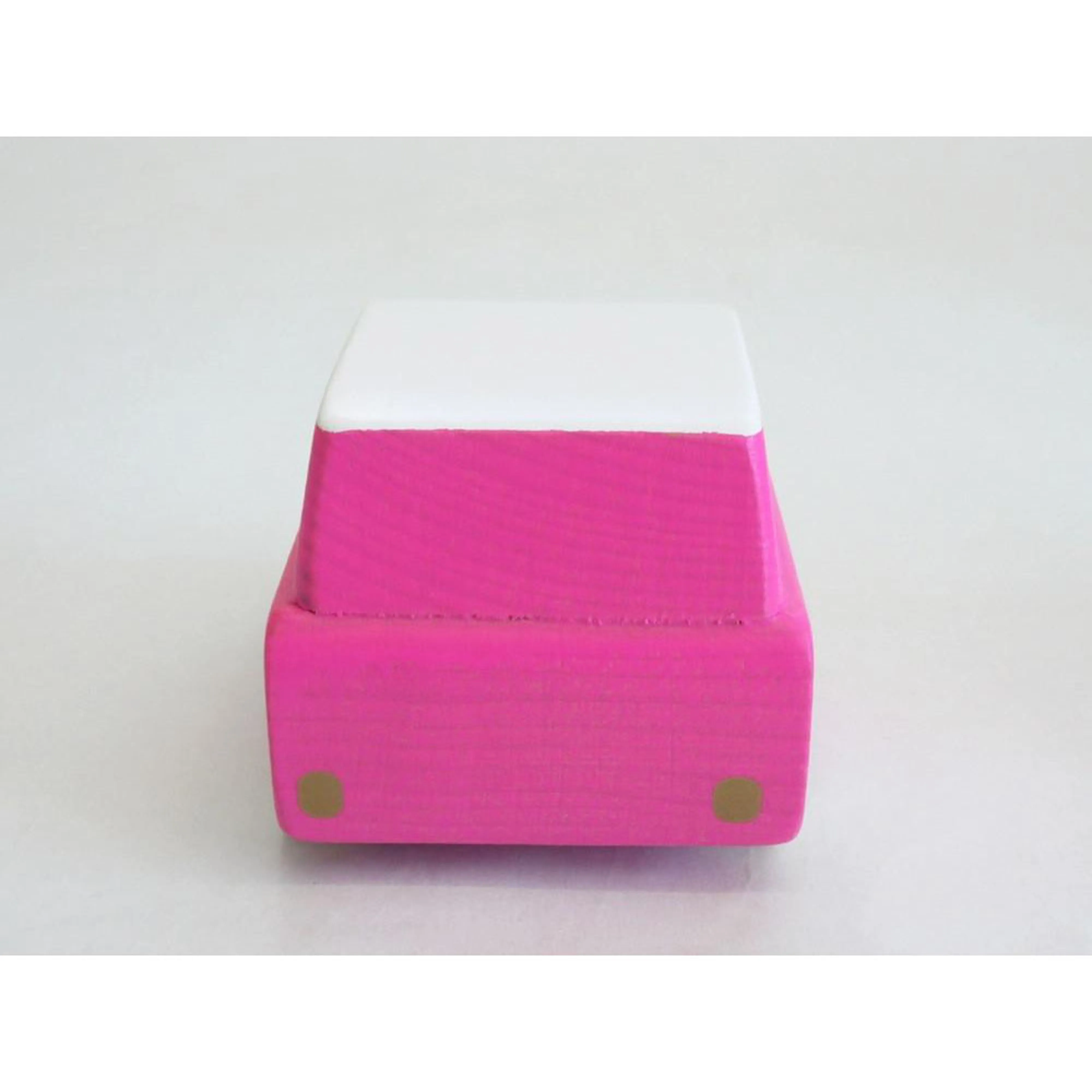 kiko  & gg* Kuruma Classic Wooden Wind Up Car Pink