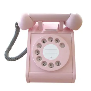kiko  & gg* Telephone Wooden Toy - Pink