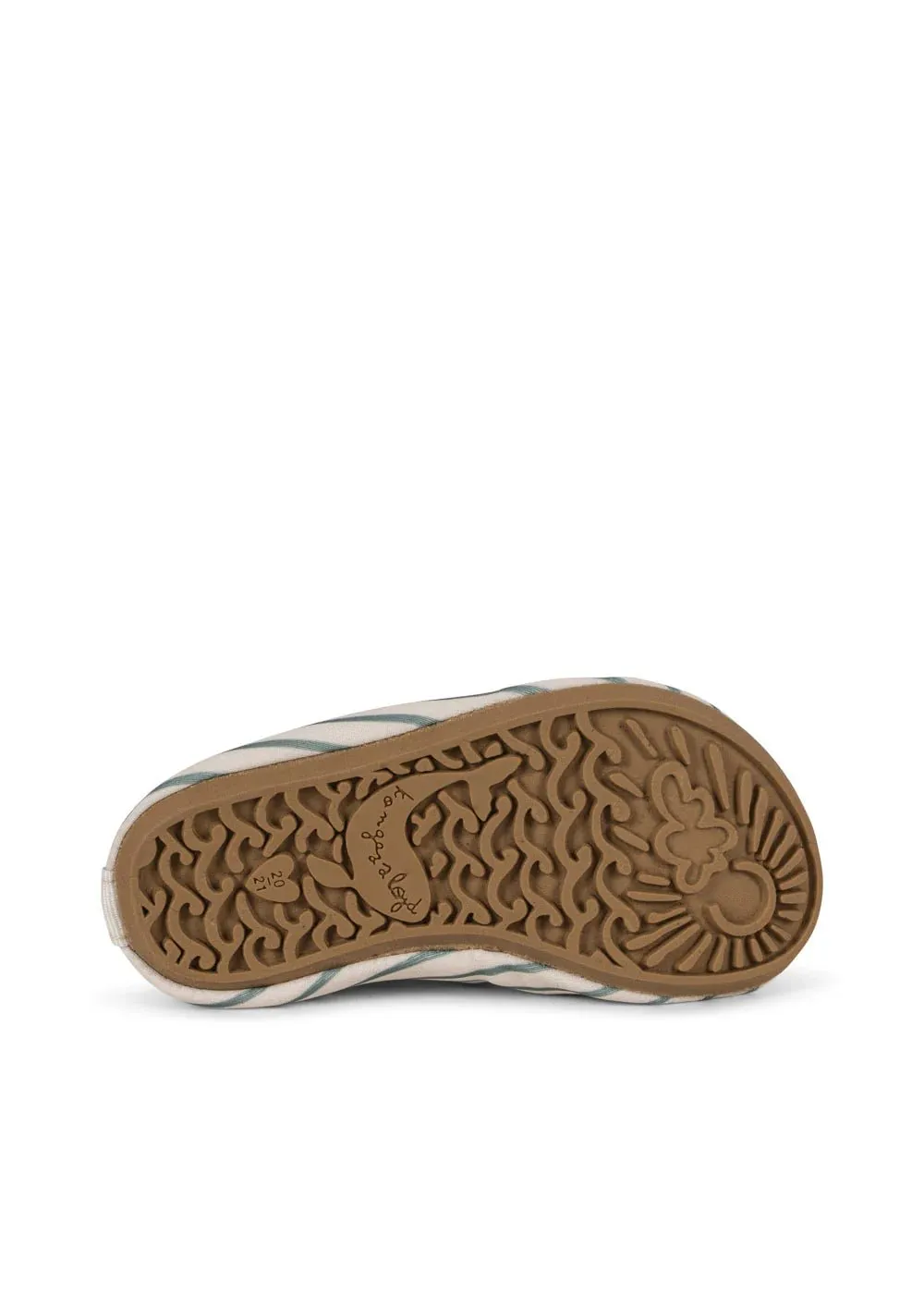 Konges Sløjd: ASTER SWIM SHOES - Tea Stripe