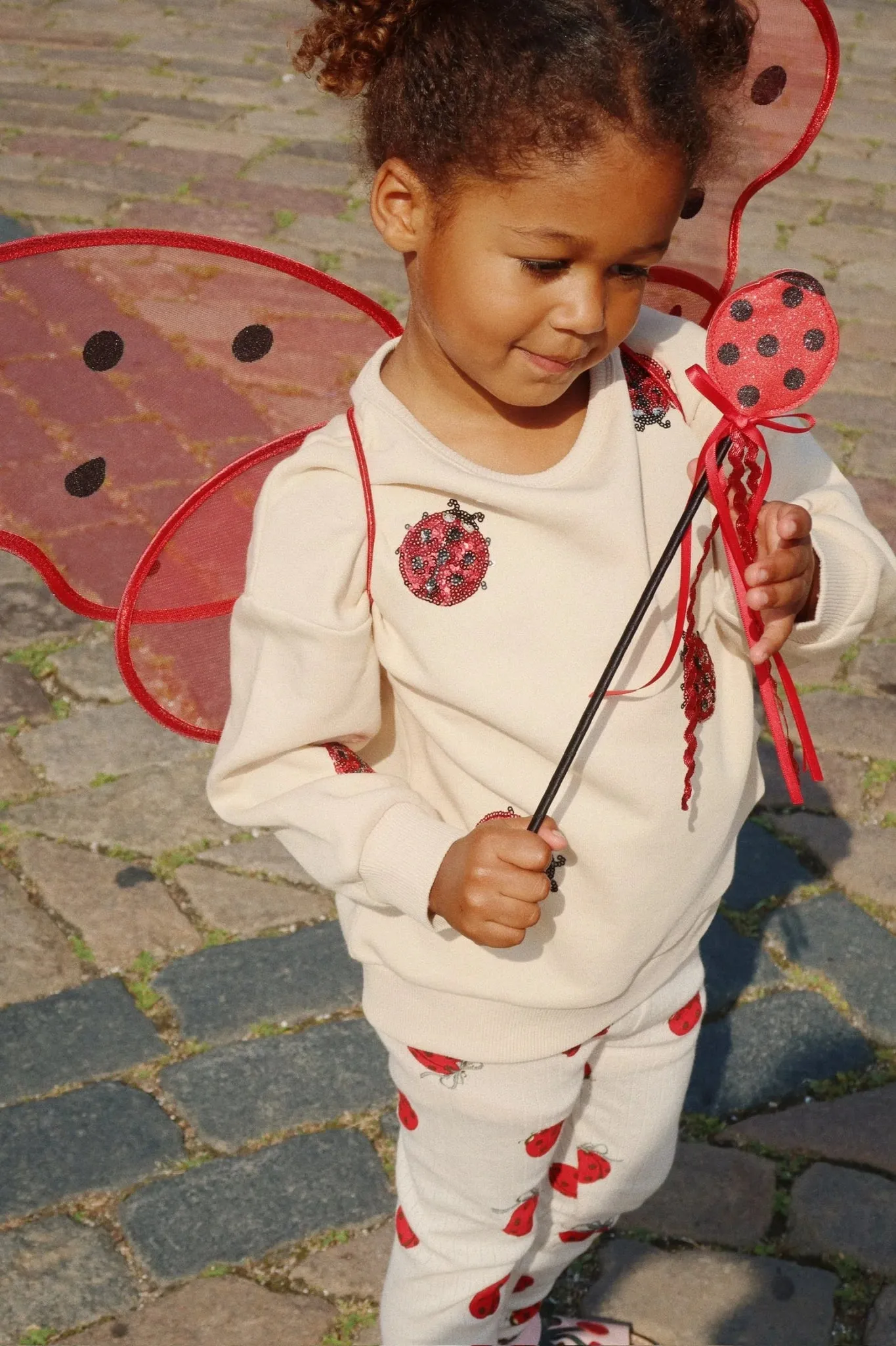 Konges Sløjd: FAIRY LADYBUG COSTUME - LADYBUG GLITTER