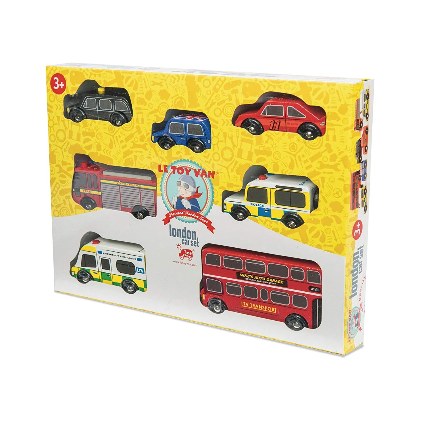 Le Toy Van London Car Set Wise - Kids Toys