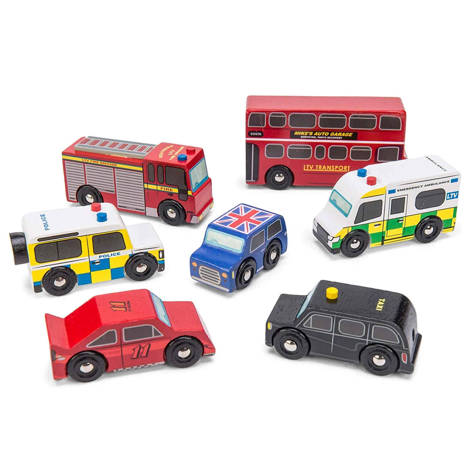 Le Toy Van London Car Set Wise - Kids Toys