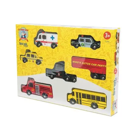 Le Toy Van New York Car Set Wise - Kids Toys