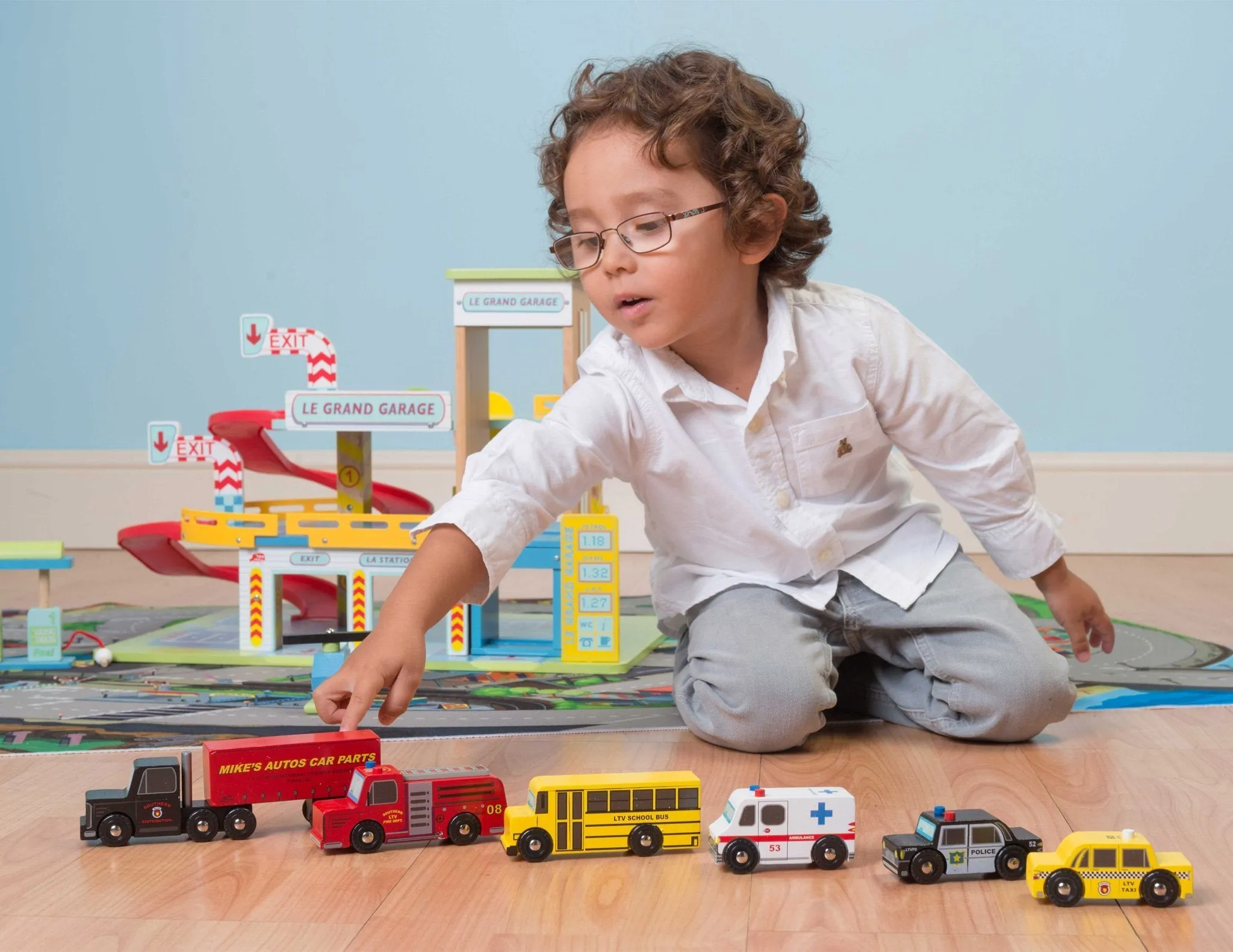 Le Toy Van New York Car Set Wise - Kids Toys