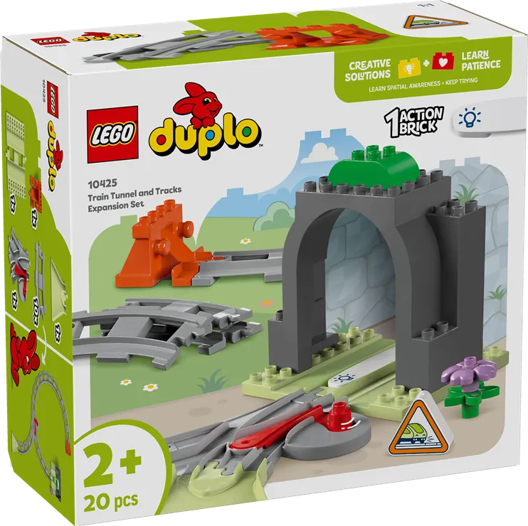 LEGO 10425 DUPLO Trains Train Tunnel And Tracks Expansion Set