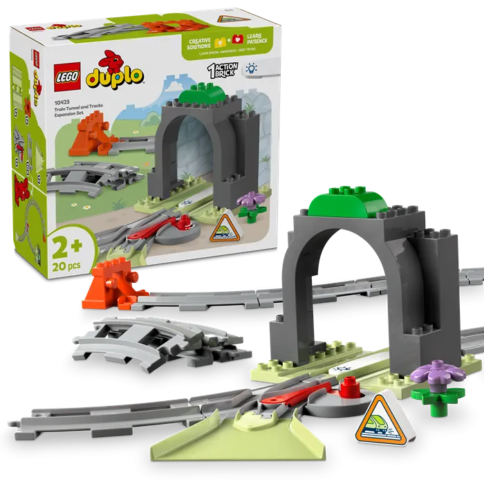 LEGO 10425 DUPLO Trains Train Tunnel And Tracks Expansion Set