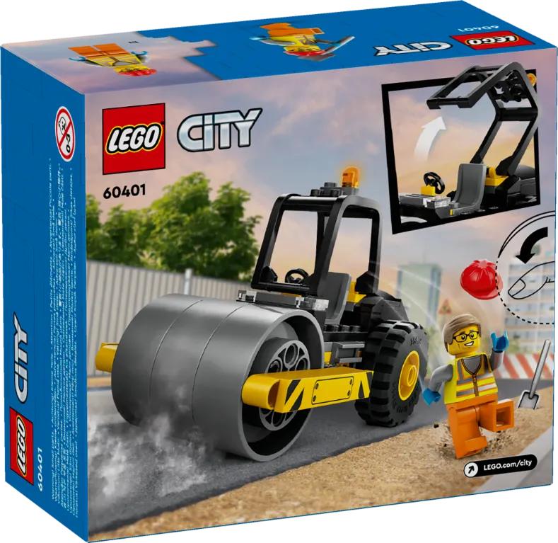 LEGO 60401 City Construction Steamroller