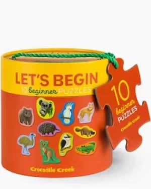 Let's Begin Puzzle 2 pc - Aussie Animals
