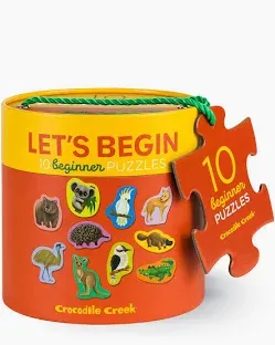 Let's Begin Puzzle 2 pc - Aussie Animals