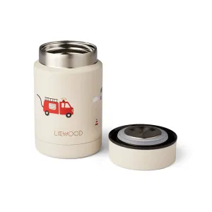 Liewood Nadja Food Jar 250ml -  Emergency Vehicles