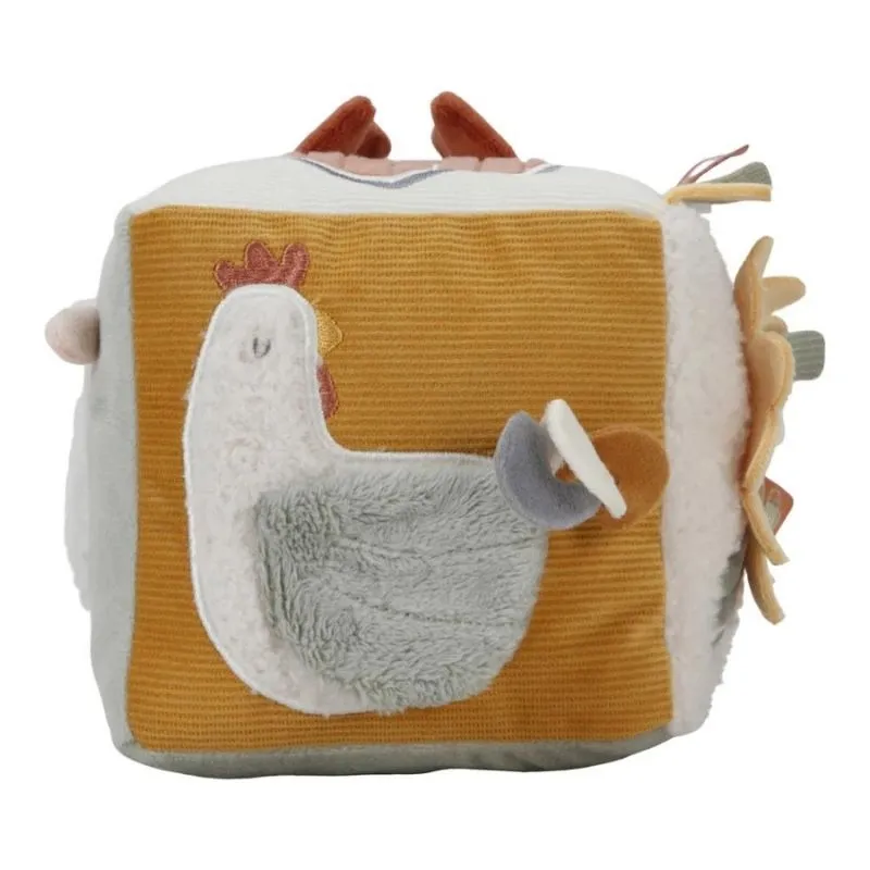 Little Dutch: Soft Activity Cube - Little Farm