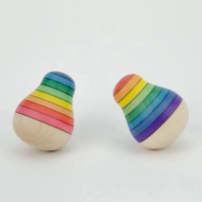 Mader | Roly Poly Pear Rainbow | Top Purple Bottom Red