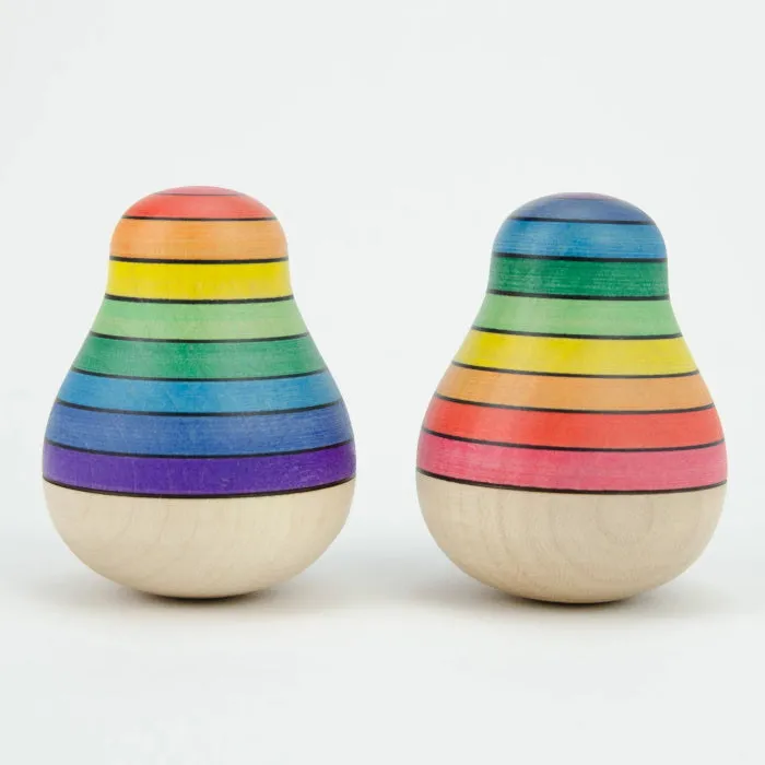 Mader | Roly Poly Pear Rainbow | Top Purple Bottom Red