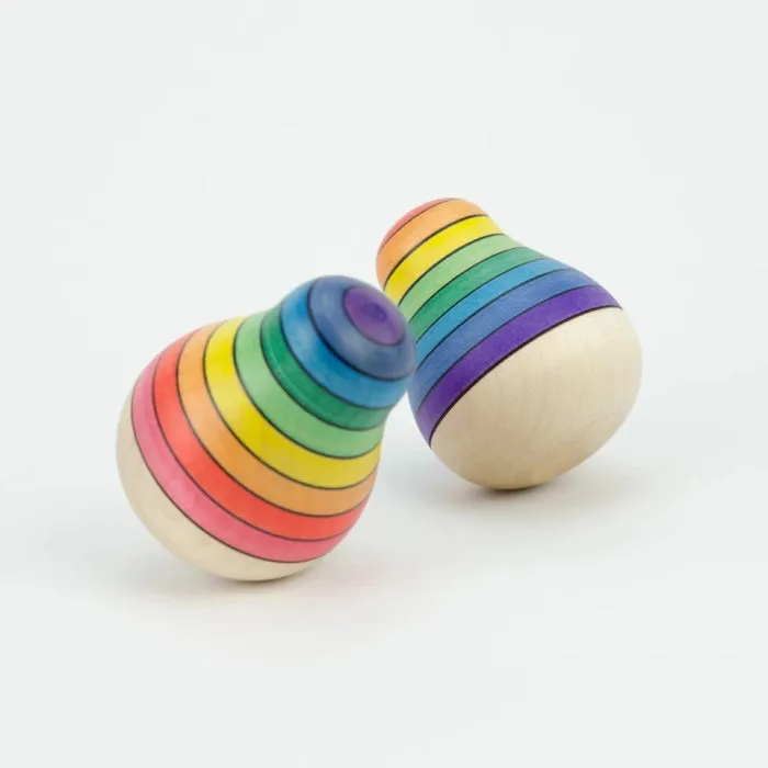 Mader | Roly Poly Pear Rainbow | Top Purple Bottom Red