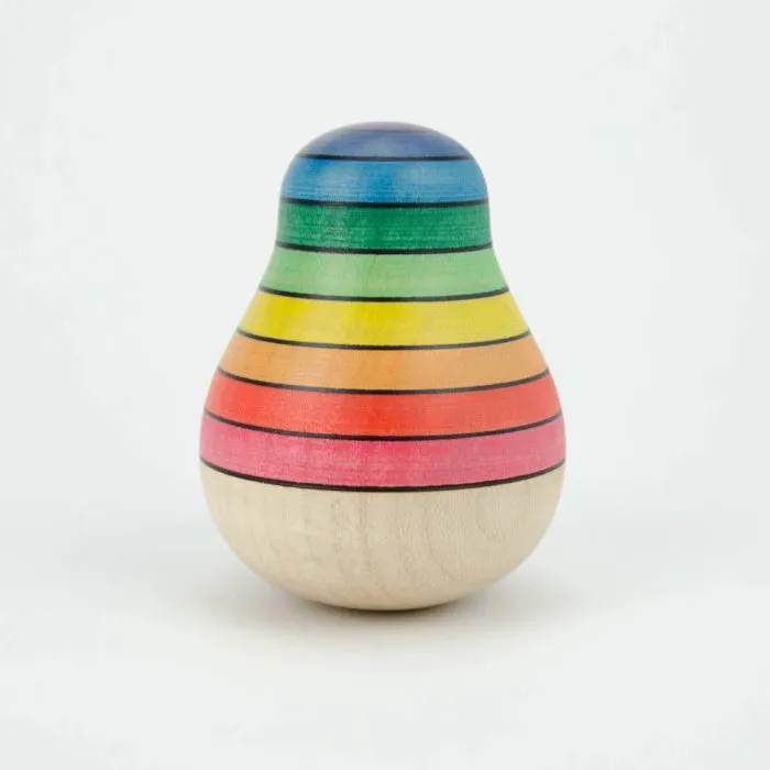 Mader | Roly Poly Pear Rainbow | Top Purple Bottom Red