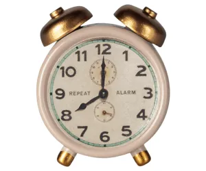 Maileg Clock Powder Pink SS25: NEW ARRIVAL