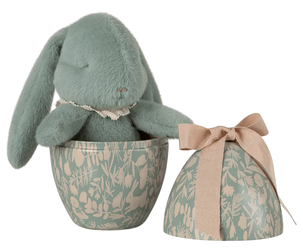 Maileg: Easter egg with bunny - Mint