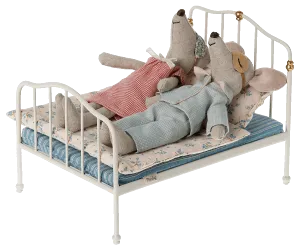 Maileg Mouse Bed Off White Perfect For Parent Mice BACK IN STOCK