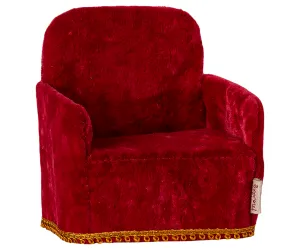 Maileg Red Folding Chair SS25: NEW ARRIVAL
