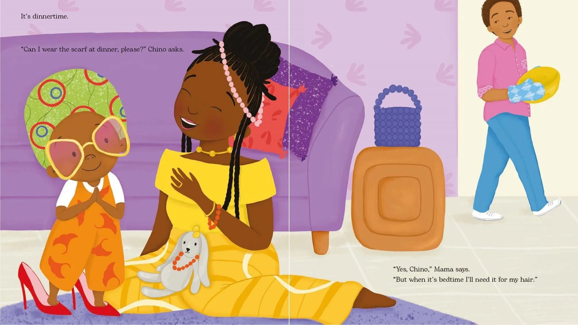 Mamas Sleeping Scarf (Hardback)