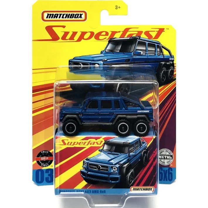 Matchbox Collector Superfast #3 Mercedes-Benz G63 Amg 6X6