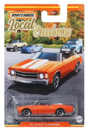Matchbox Local Cruisers 2/12 1971 Chevelle Ss Convertible