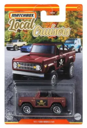 Matchbox Local Cruisers 3/12 1972 Ford Bronco 4X4