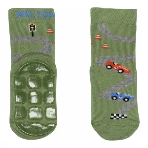 Melton: Racetrack socks - anti-slip - Wa