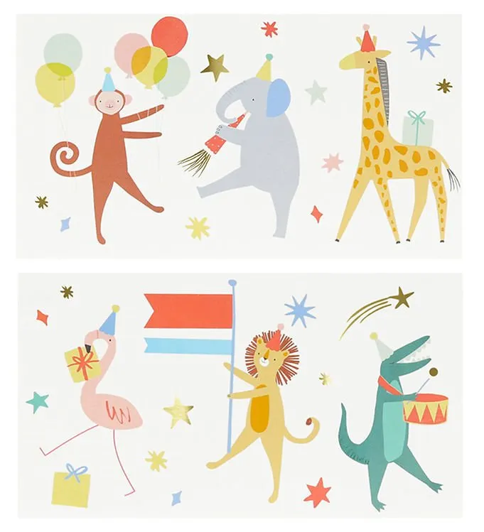 Meri Meri: Animal Parade Tattoos