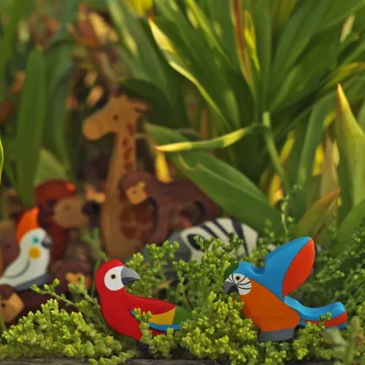 Mikheev | Bird | Parrot Red