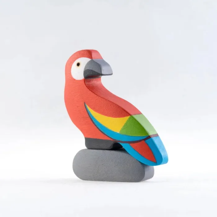 Mikheev | Bird | Parrot Red