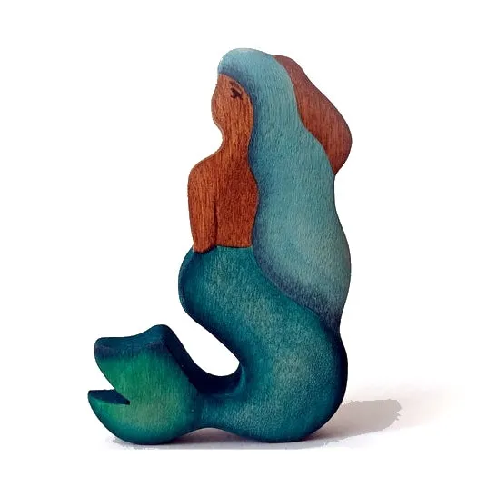 Mikheev | Mermaid with Teal Hair Dark