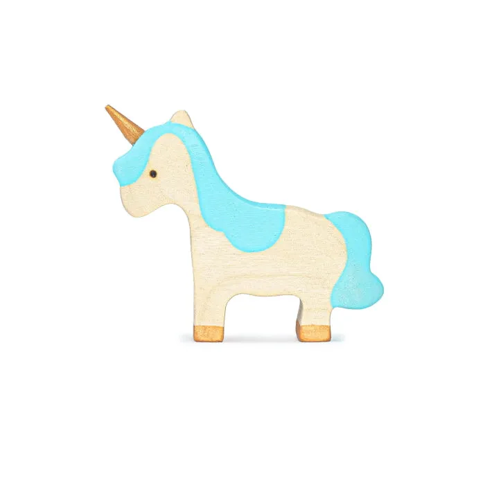 Mikheev | Unicorn Baby in Blue & White