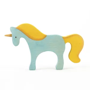 Mikheev | Unicorn in Yellow & Blue