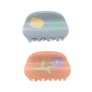 Mimi & Lula: Floral acetate claw clips