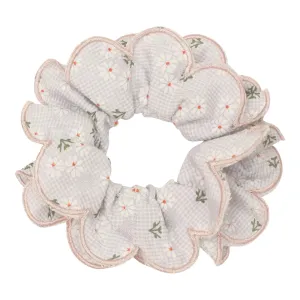 Mimi & Lula: Scalloped Floral Scrunchie