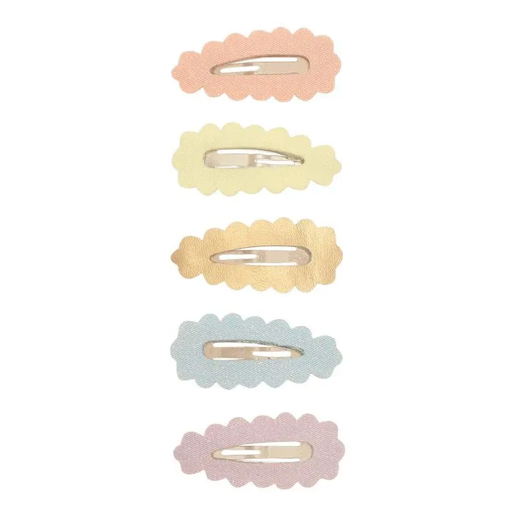 Mimi & Lula: Scalloped sparkle mini clic clacs