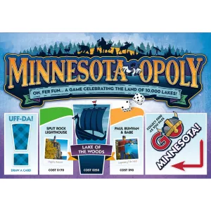 Minnesota-Opoly State Adventure Board Game by Late for the Sky