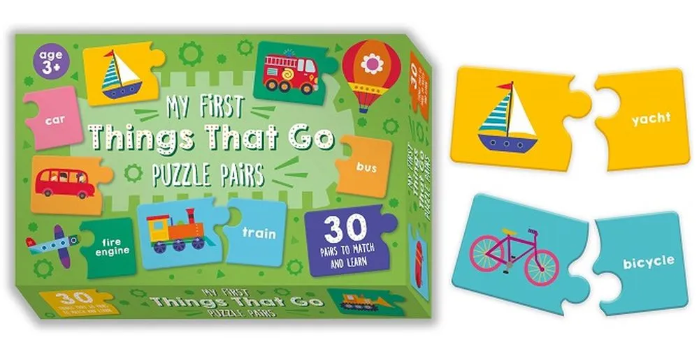 My First Things That Go Puzzle Pairs